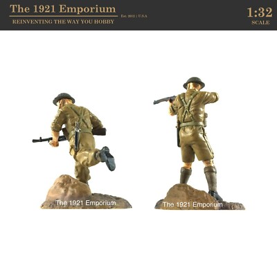 ⊙ RARE 1:32 21st Century Toys Ultimate Soldier WWII British Army