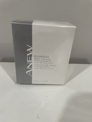 Avon Anew Clinical Deep Crease Concentrate With Bo-Hylurox 1oz New Sealed