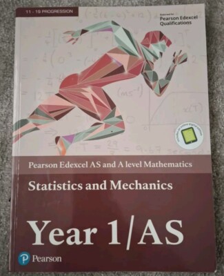 Pearson Edexcel Mathematik auf einem Niveau. Statistik und Mechanik - Jahr 1