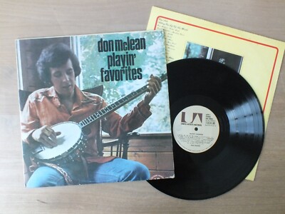 Don McLean - Playin' Favorites  ITALY  LP  ois  Vinyl   vg+