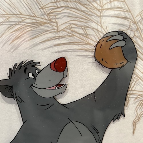 Walt Disney serigraph limited edition Jungle book 1962 silk screen Certifide O - Picture 3 of 8