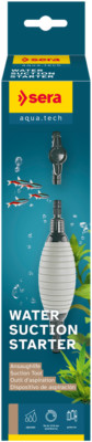 Sera Water Suction Starter Ansaughilfe inkl. Absperrhahn Aquarium Wasserwechsel