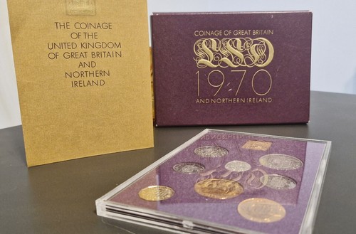 1970 Royal Mint Coinage of Great Britain and Northern Ireland Proof Set - Picture 4 of 5