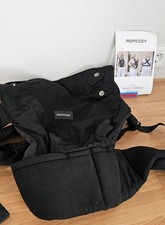 Momcozy Babytrage mit Air-Mesh, Schwarz Netz-Babytrage, ergonomische und leicht