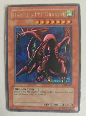 Harpie's Pet Dragon (Forbidden Memories) FMR-002 Yu-Gi-Oh! Video Game