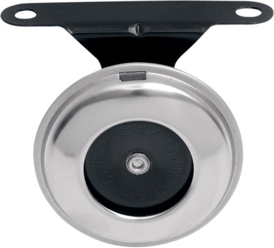 Chris Products 12V Horn 2.5 Inch 100dB Chrome Two-Terminal 0935 Universal