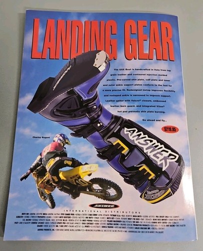 Motocross Journal Magazine June 1996 Vintage CR YZ KX RM KTM Evo - Bild 8 von 8