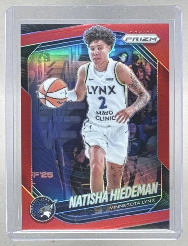 Natisha Hiedeman 2025 Panini WNBA Prizm #53 Red /299