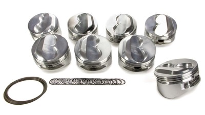 JE PISTONS SBC Domed Piston Set 4.185 Bore +8cc 207513
