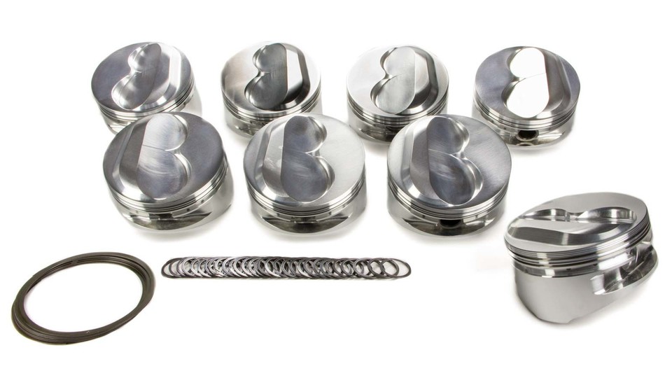 JE Pistons 181907 JE Pistons 4.030 SBC FT Set of 8 Pistons