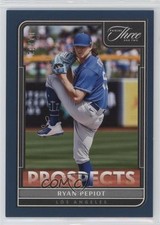 2022 Panini Three and Two Prospects Full Count 1/32 Ryan Pepiot #P-45 03xg