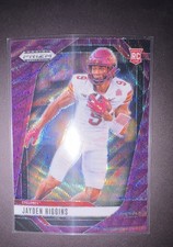 2025 Panini Prizm Draft Picks - Jayden Higgins #40 Purple Wave Prizm (RC)