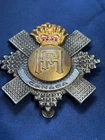 Canadian Army 1953-68  Cap badge Highland Fusiliers Officer gilt and Silver (Scu