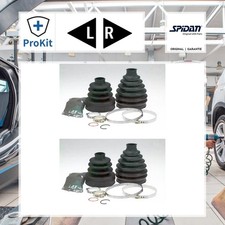 2x ORIGINAL® Spidan Faltenbalgsatz, Antriebswelle Vorne, Links, Rechts für BMW