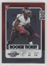 2021 Panini Contenders Optic Rookie Ticket Jaelon Darden #70 s3g