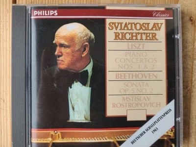 Klavierkonzerte Nr. 1 & 2 Richter, Sviatoslav, Mstislav Rostropovich Kirill Kond
