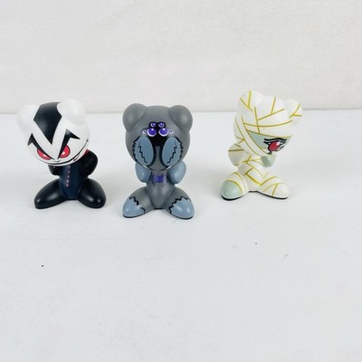 UB Funkey Funkies Lot of 3 Figures U.B. Funkeys Game Toy Assorted Figures