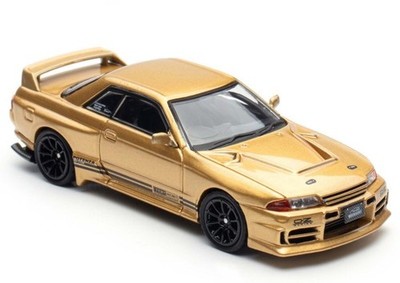 NISSAN Skyline GT-R (BNR32) - Top Secret 650R  - gold - INNO 1:64