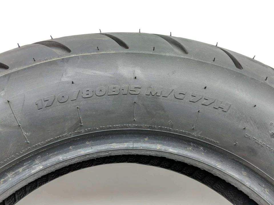 07 Triumph America METZLER MARATHON ULTRA Rear Wheel Tire 170/80B15 77H - Image 4 of 4