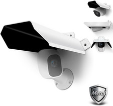 Universal Security Camera Sun Rain Cover Shield, Protective Roof for Dome/Bullet