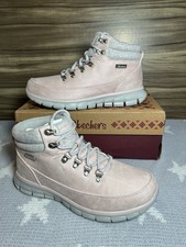 Skechers Synergy Cool Seeker Rose Grey HiTop Ankle Boots UK5 Womens