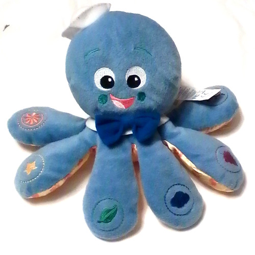 Baby Einstein Octopus Octoplush Plush Orchestra Musical Toy Speaks 3 Languages