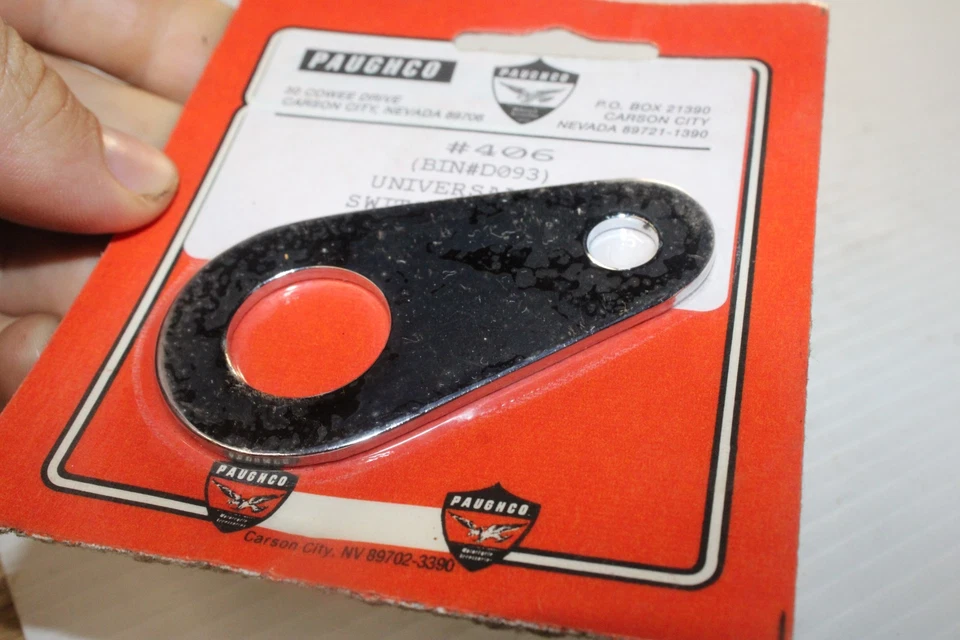 Paughco Ignition Switch Bracket Harley Knucklehead Panhead Shovelhead Chopper - Imagem 4 de 4