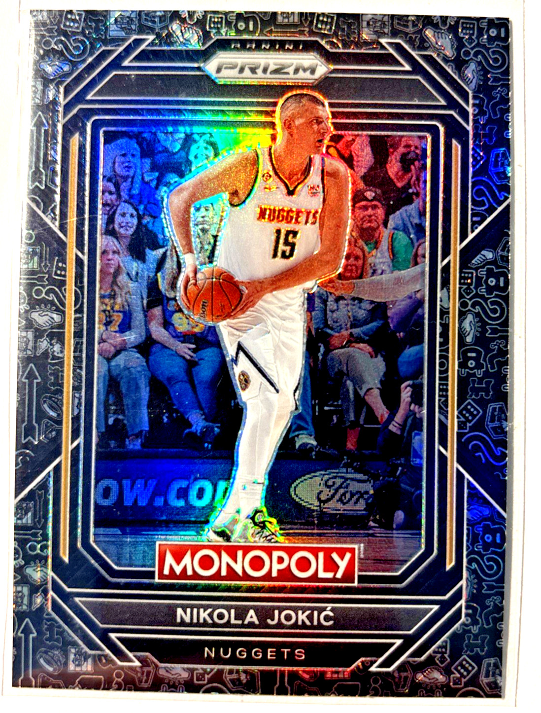 2022-23 Prizm Monopoly Nikola Jokic Black Icons Prizm #22