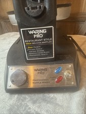 Waring Pro WWM200PC Thick Belgian Stainless/B...