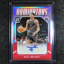 2024-25 Donruss Optic BILAL COULIBALY Dominators Signatures Auto Holo 95/99