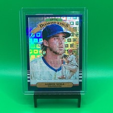 2019 Panini Donruss Optic Diamond Kings Blue Pandora Prizm /99 Aaron Nola #18