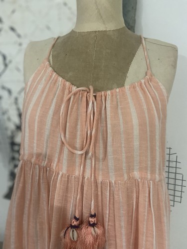 HEMANT & NANDITA rrp$500 ‘BONNY’ MAXIDRESS Sz S BNWT - Picture 7 of 15