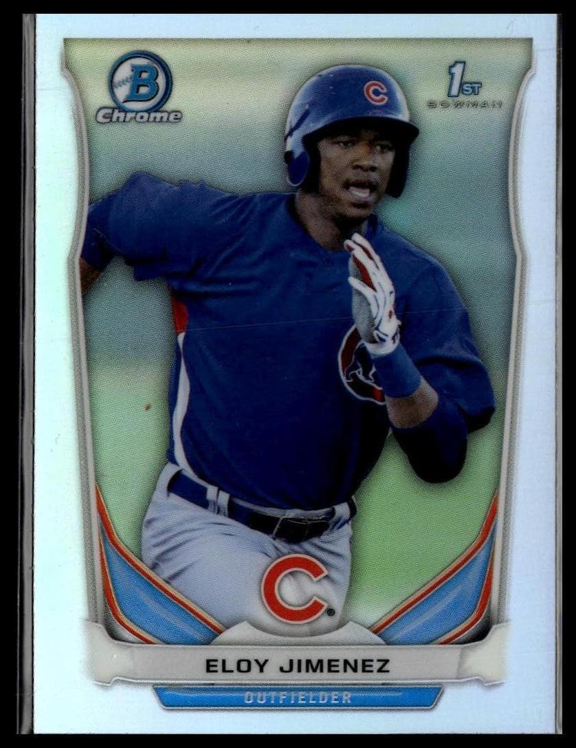 2014 Bowman Draft #CTP-33 Eloy Jimenez Chrome Top Prospects Refractors