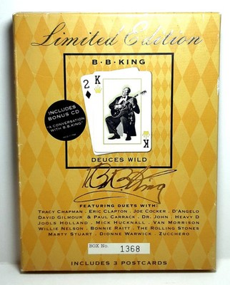 B.B. King -CD Deuces Wild (CD 1998) * LIMITED EDITION NUMBERED BOX SET *