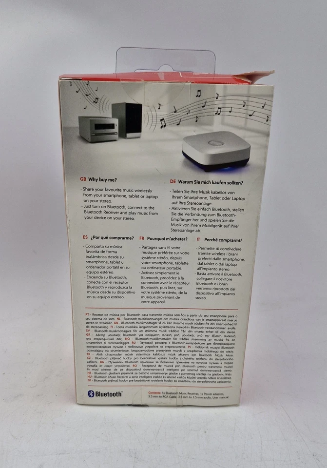 One For All SV1810 High Quality Wireless Bluetooth Music Receiver System New - Image 3 of 4