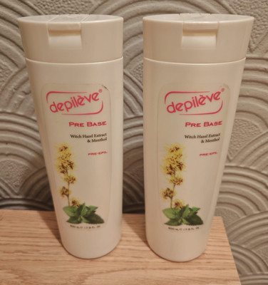 Depileve Pre Base Hamamelis Extrakt & Menthol Pre-Epil 2x 500ml 