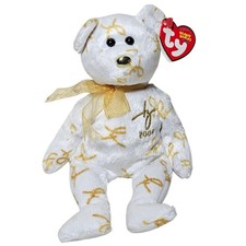 Ty Beanie Babies 2004 Signature Bear Plush 8" Stuffed Animal Toy