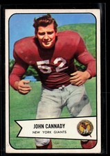 John Cannady 1954 Bowman #19