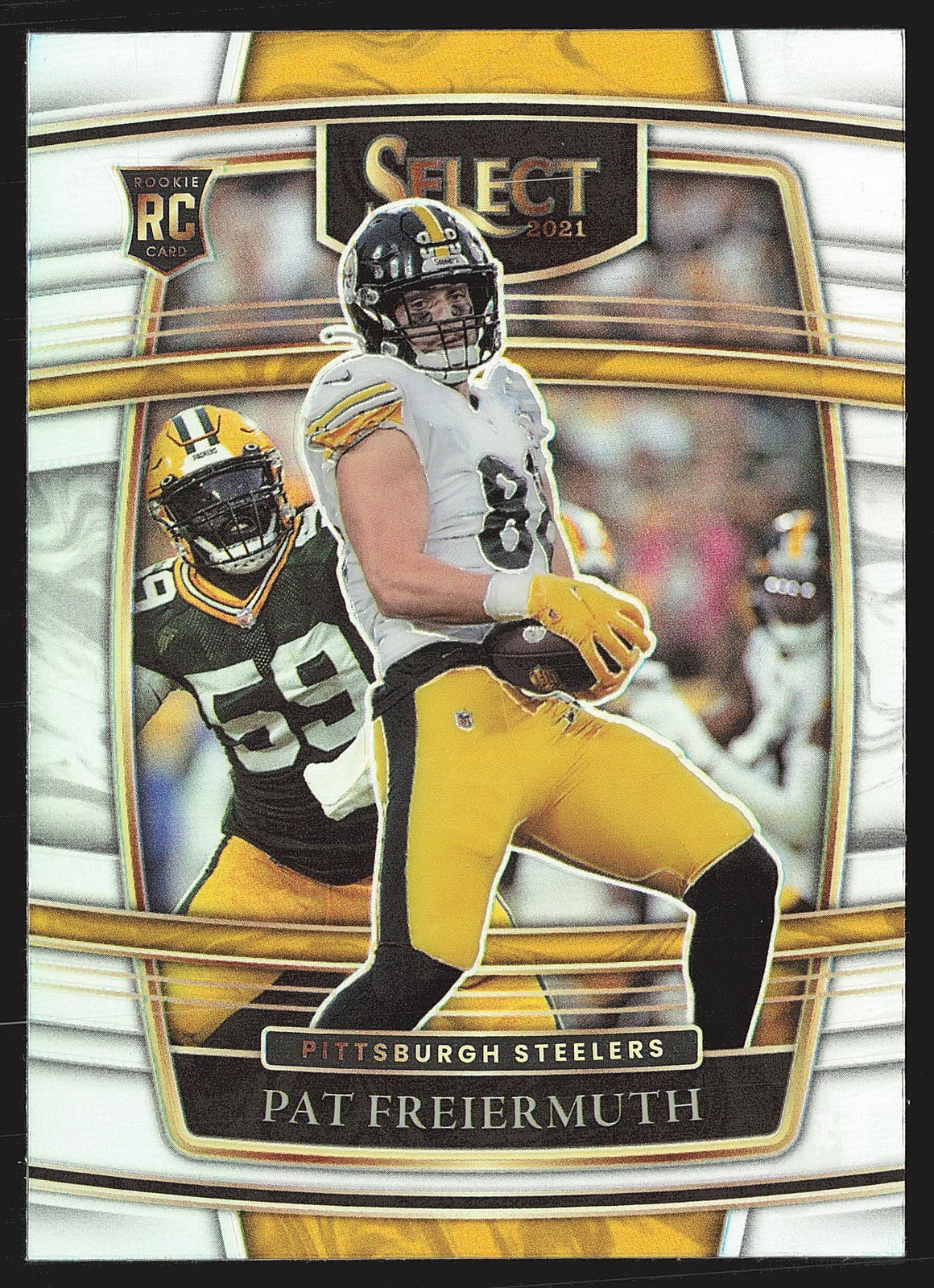 2021 Panini Select #59 Pat Freiermuth Silver Prizm RC