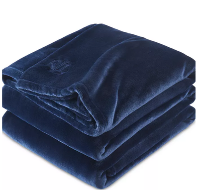 Lauren Ralph Lauren Classic Micro Mink fleece Blanket - King 108