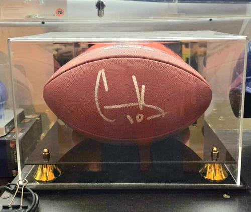 COOPER KUPP Signed LA Rams Super Bowl LVI FANATICS Authentic with ACRYLIC CASE!