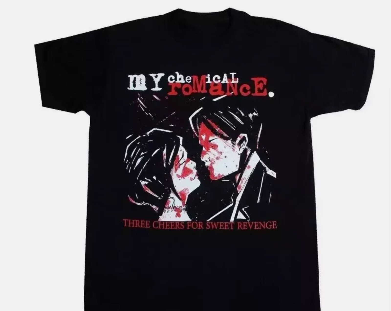 My Chemical Romance Three Cheers Sweet Revenge Album T-Sh Sapphire S-5XL