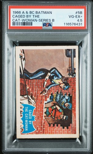 1966 A&BC Batman Blue Bat #5B — PSA 4.5