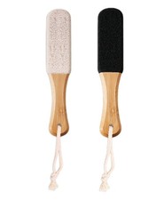 2-Pack Pedicure Foot File Pumice Stone - Callus Remover for Smooth Feet