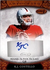 2021 SAGE Aspire Bronze #ASP23 KJ Costello Auto - FB