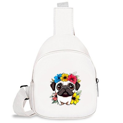 Pug Mini Sling Bag Crossbody Bag Toddler Purse For Kids Girl Birthday Gift Fo...