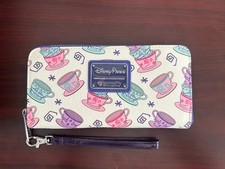 Disney x Loungefly Alice in Wonderland Teacup Mad Tea Party Wallet