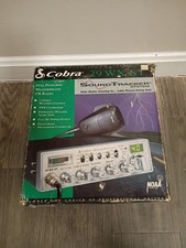 COBRA 29 WX NW ST SOUND TRACKER 40 CH CB Radio w Microphone In Box Tested Clean