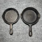 Vintage Wagner Ware Sidney O 1053 No. 3 & Other Cast Iron Skillet 7” READ