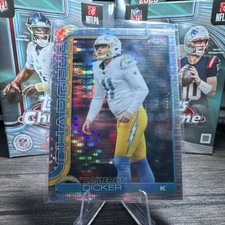 2023 Topps Chrome Cameron Dicker Los Angeles Chargers Refractor #162 NFL